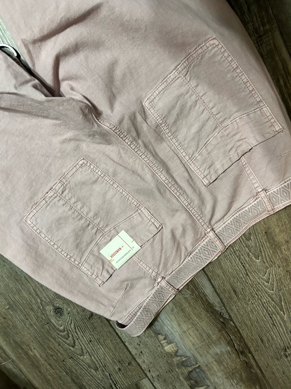 NWT Anthropologie ‘The Wanderer’ Utility Cotton Linen Blend Cropped Pants - Picture 7 of 7